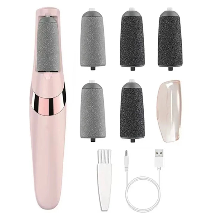 Cordless Rechargeable Electric Callus Remover for Feet – Professional Pedicure Foot File